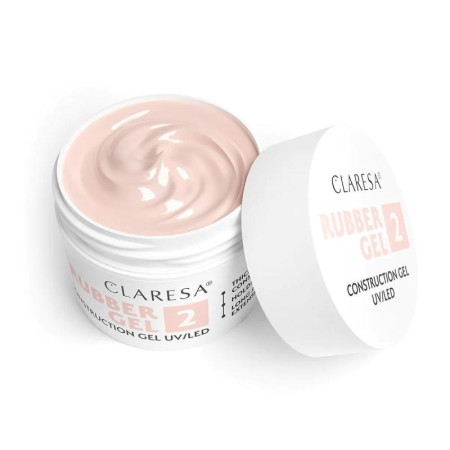 Claresa stavebný gél Rubber 2 45g