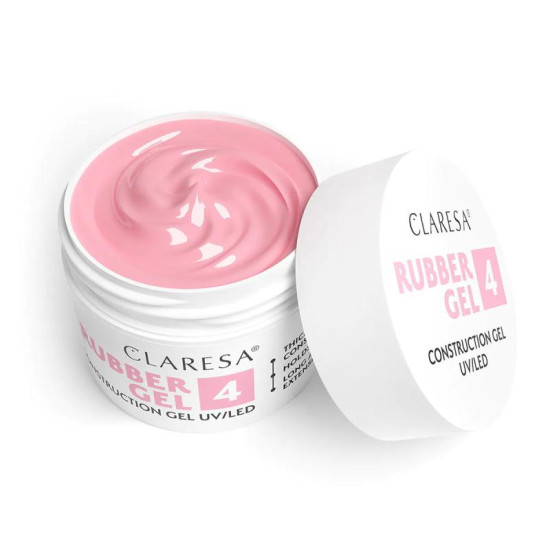 Claresa stavebný gél Rubber 4 45g Claresa stavebný gél Rubber 4 45g