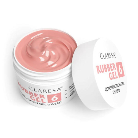 Claresa stavebný gél Rubber 6 45g