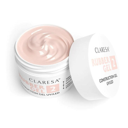 Claresa stavebný gél Rubber 2 90g