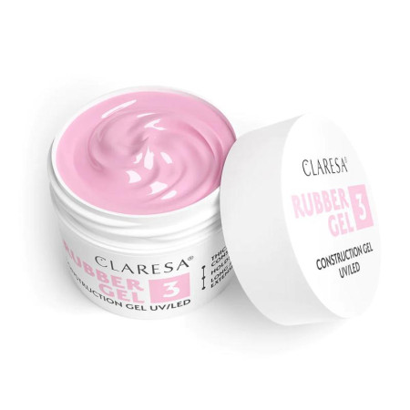 Claresa stavebný gél Rubber 3 90g