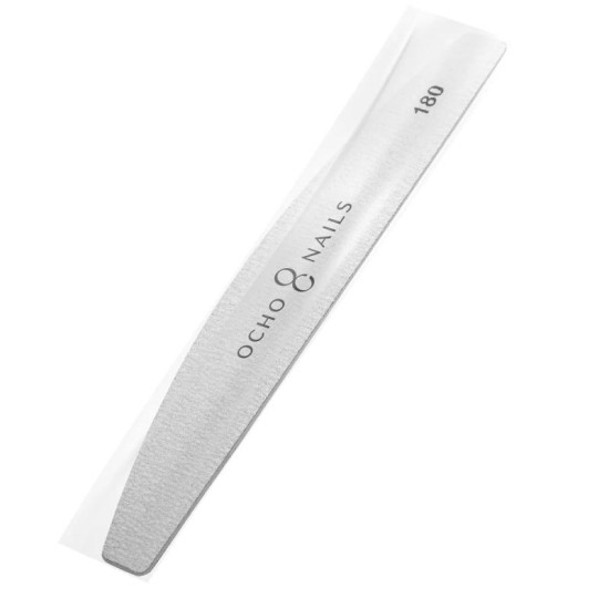Ocho Nails Pilník na nechty Crescent slim file 100/180 1ks Ocho Nails Pilník na nechty Crescent slim file 100/180 1ks