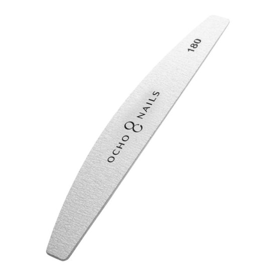 Ocho Nails Pilník na nechty Crescent slim file 100/180 1ks Ocho Nails Pilník na nechty Crescent slim file 100/180 1ks