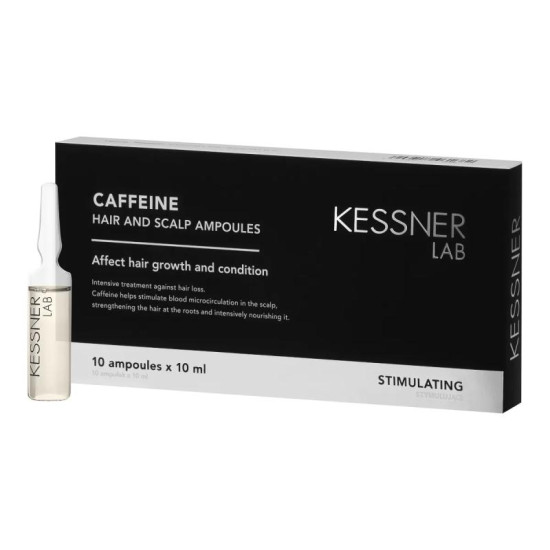 KESSNER LAB Caffeine ampulky na pokožku hlavy a vlasy 10 x 10 ml