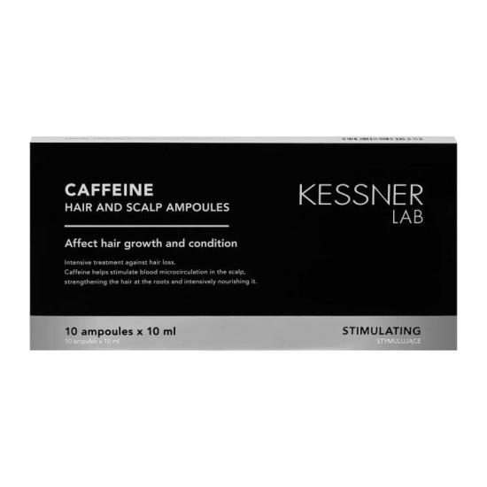 KESSNER LAB Caffeine ampulky na pokožku hlavy a vlasy 10 x 10 ml