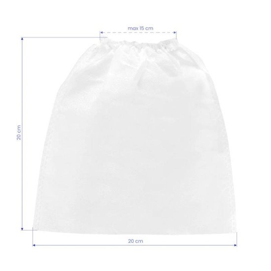 Absorpčné vrecká pre zabudovanú odsávačku prachu 8A, 5 kusov