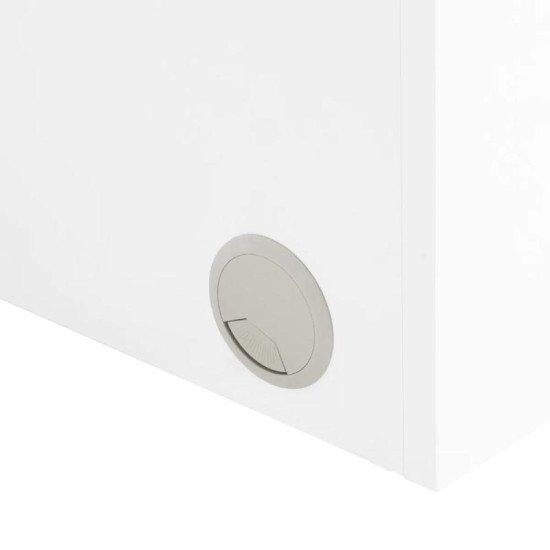 Manikérsky stôl 324 so zásuvkami, biely