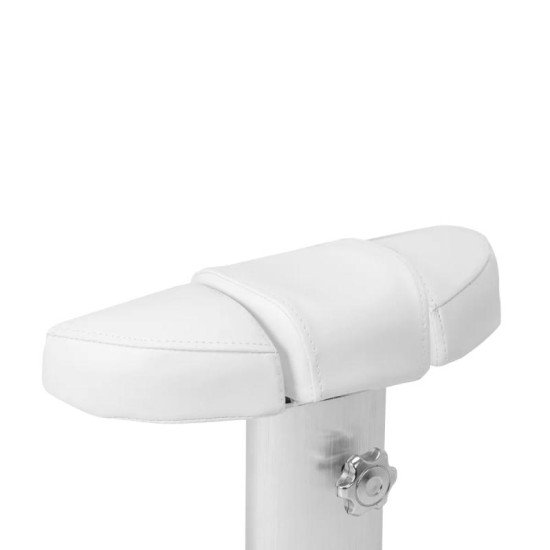 Azzurro vozík pre pedikérsku sprchovú vaničku biely