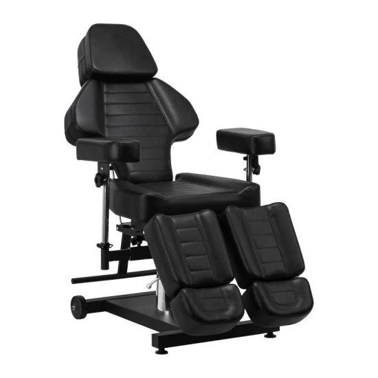 Hydraulické kreslo na tetovanie Pro Ink 601A čierne Hydraulické kreslo na tetovanie Pro Ink 601A čierne