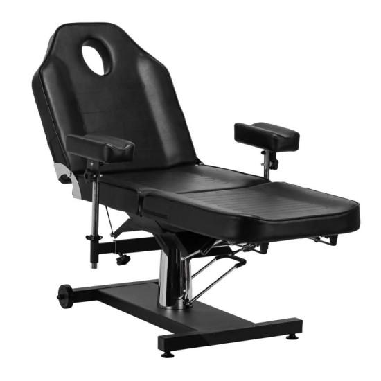 Hydraulické kreslo na tetovanie Pro Ink 322F čierne Hydraulické kreslo na tetovanie Pro Ink 322F čierne