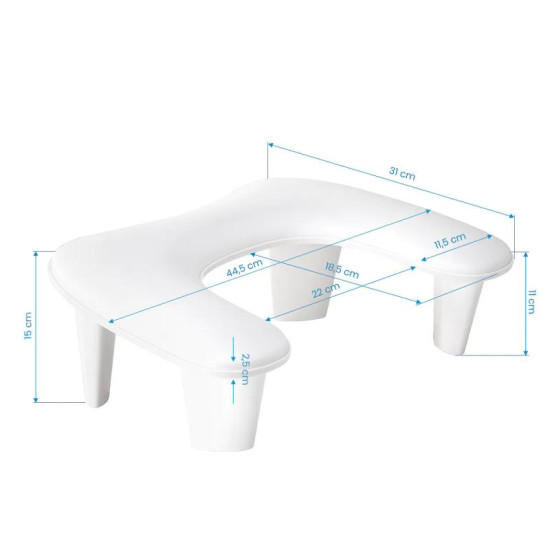 Podložka pod ruky na manikúru Croissant Podložka pod ruky na manikúru Croissant