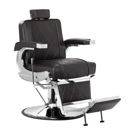 Barberské kreslo Hair System BM88066 hnedé