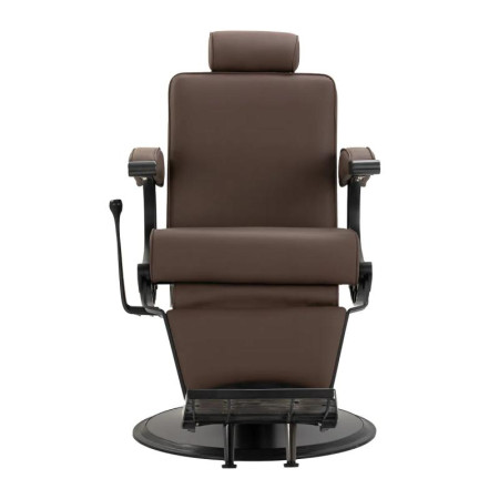 Barberské kreslo Gabbiano Continental hnedé