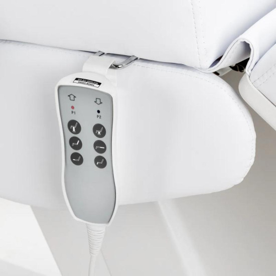 Kozmetické kreslo Azzurro Lux 3 motorové biele