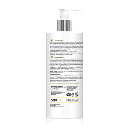 Apis CERAMIDE REPAIR Jemné umývanie tváre s ceramidmi a beta glukánom 500 ml