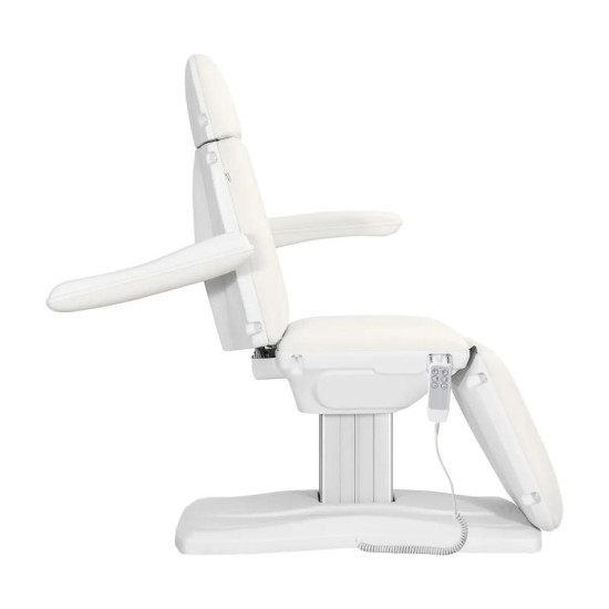 Elektrické kozmetické kreslo SILLON Eclipse 3 motory biele Elektrické kozmetické kreslo SILLON Eclipse 3 motory biele