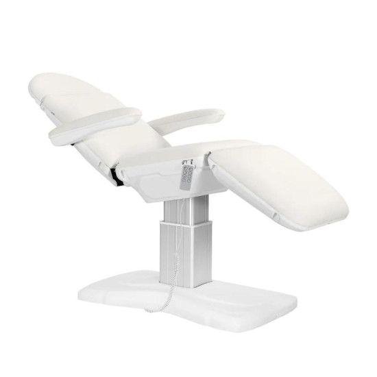 Elektrické kozmetické kreslo SILLON Eclipse 4 motory biele Elektrické kozmetické kreslo SILLON Eclipse 4 motory biele