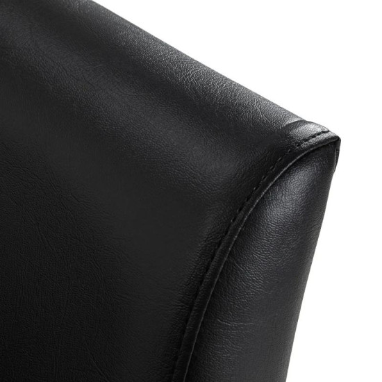 Kadernícke kreslo Gabbiano Lucca čierne