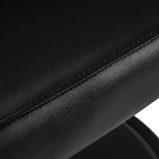 Kadernícke kreslo Gabbiano Lucca čierne