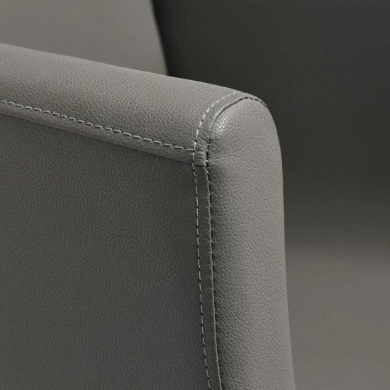 Kadernícke kreslo Gabbiano Mataro sivé