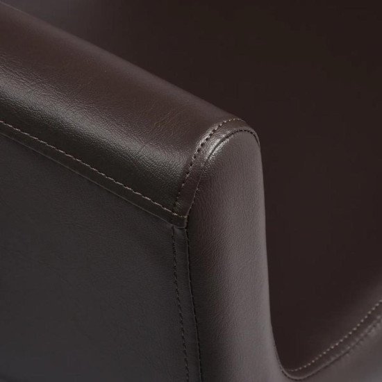 Kadernícke kreslo Gabbiano Mataro hnedé