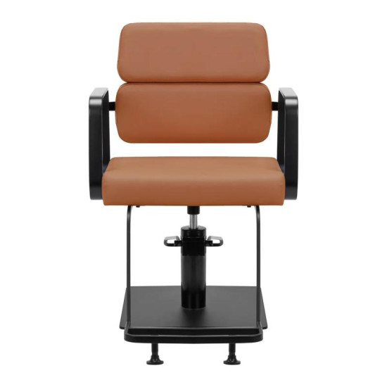 Kadernícke kreslo Gabbiano Porto čierno-oranžové