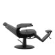 Barberské kreslo Hair System BM88066B šedé Barberské kreslo Hair System BM88066B šedé