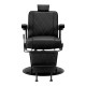 Barberské kreslo Hair System BM88066B čierné Barberské kreslo Hair System BM88066B čierné
