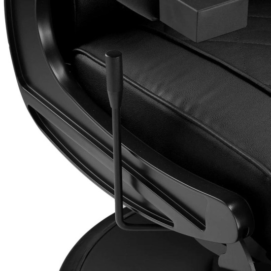Barberské kreslo Hair System BM88066B čierné Barberské kreslo Hair System BM88066B čierné