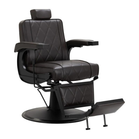 Barberské kreslo Hair System BM88066B hnedé