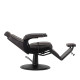 Barberské kreslo Hair System BM88066B hnedé