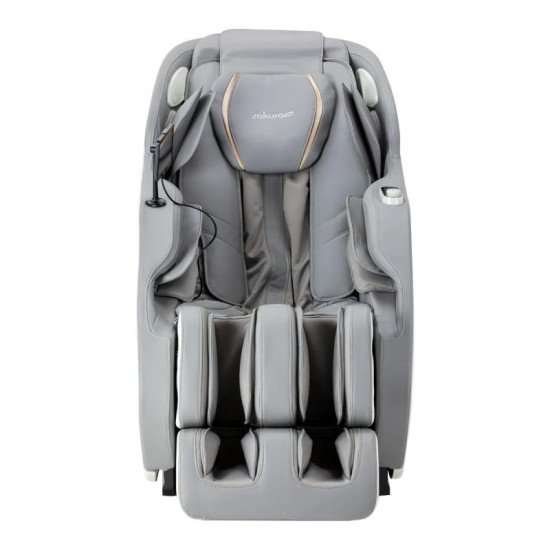 Masážne kreslo Sakura Maximus 809 3D bielo-šedé