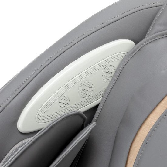 Masážne kreslo Sakura Maximus 809 3D bielo-šedé