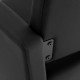 Kadernícke kreslo Gabbiano Vitoria čierné