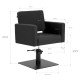 Kadernícke kreslo Gabbiano Vitoria čierné