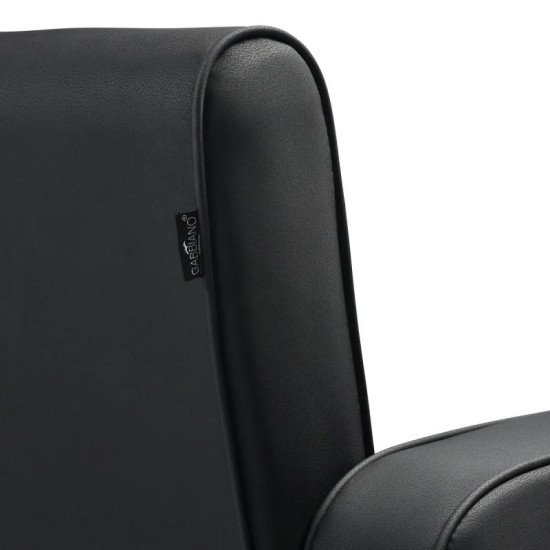 Kadernícke kreslo Gabbiano Bilbao čierne