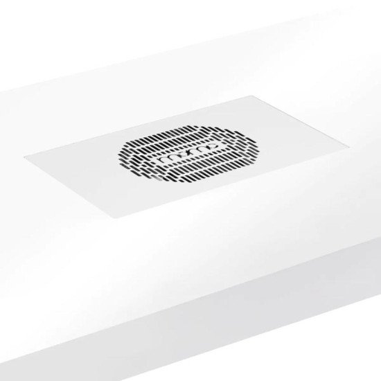 Manikérsky, kozmetický stolík s odsávačkou prachu G031 biely