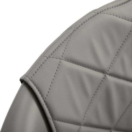 Kadernícke kreslo Hair System Halo zlato-sivé