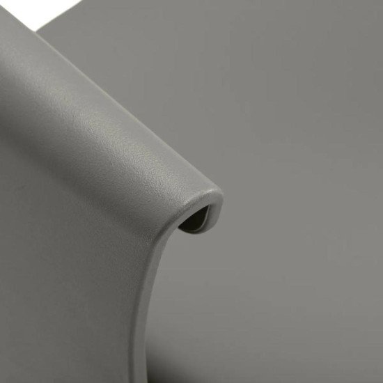 Kadernícke kreslo Hair System Halo zlato-sivé