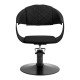 Kadernícke kreslo Hair System Halo čierne