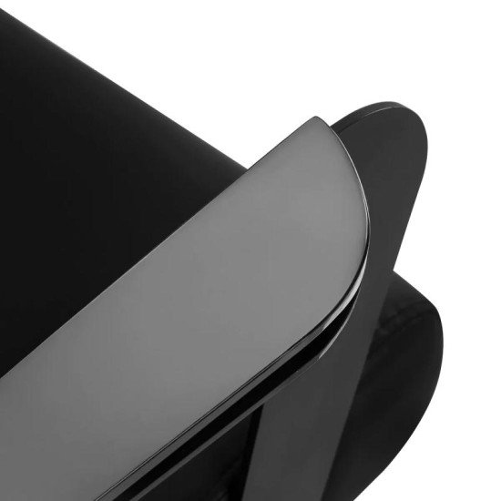 Kadernícky kreslo Hair System Jet čierne