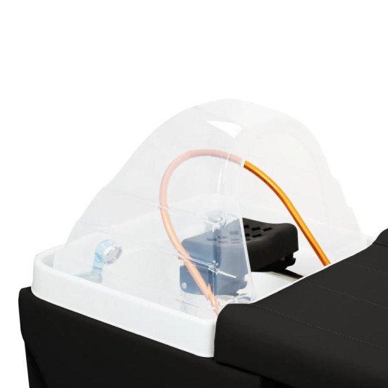 Ležadlo Gabbiano Head Spa Maldivy čierne