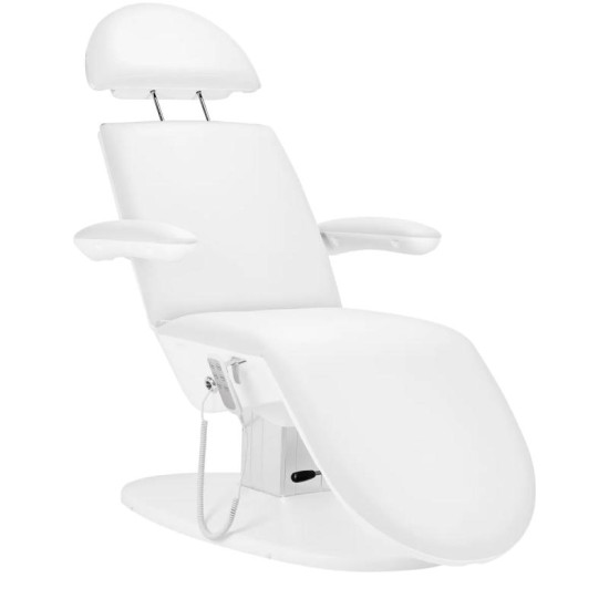 Kozmetické kreslo 2240 Eclipse s kolískou 3x motor biele