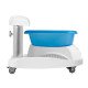 Pedikérska vanička Azzurro s masážnou funkciou + biely vozík