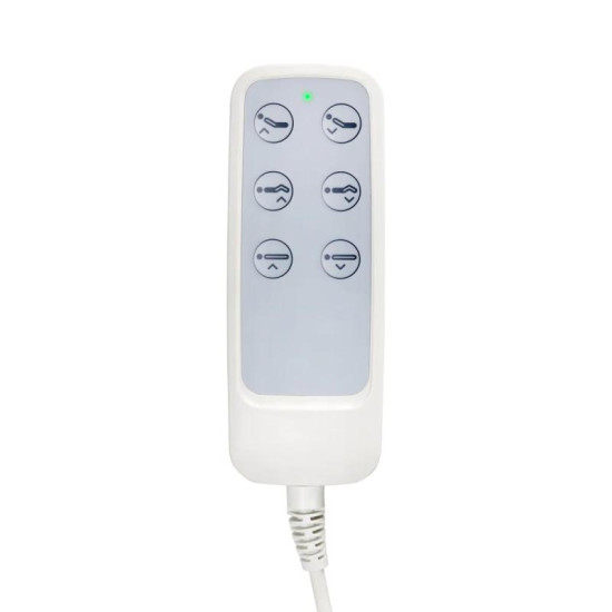 Elektrické kozmetické kreslo SILLON Lux 273b 3x motor sivé - tovar 2. kategórie Elektrické kozmetické kreslo SILLON Lux 273b 3x motor sivé - tovar 2. kategórie