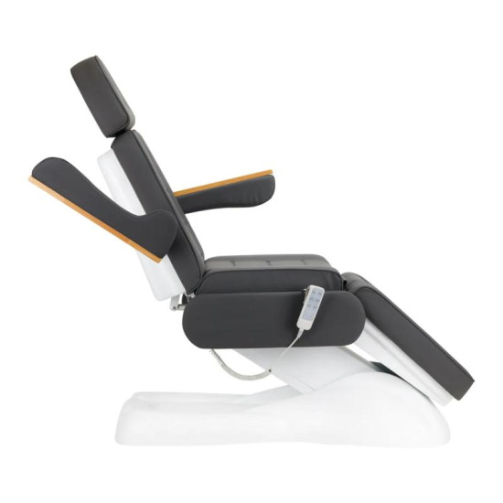 Elektrické kozmetické kreslo SILLON Lux 273b 3x motor sivé - tovar 2. kategórie Elektrické kozmetické kreslo SILLON Lux 273b 3x motor sivé - tovar 2. kategórie