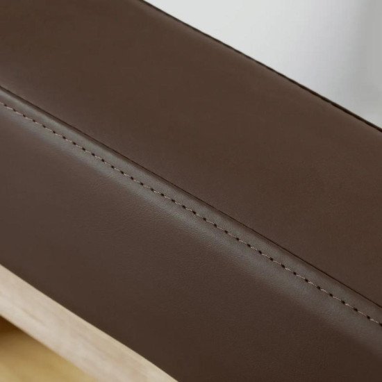 Gabbiano Bali Head Spa ležadlo s umývadlom hnedé