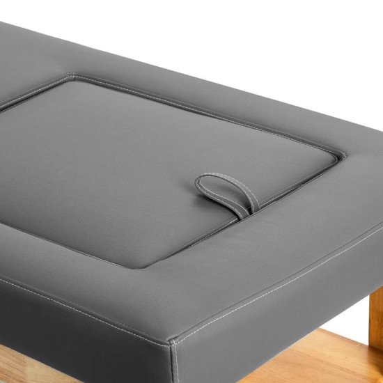 Gabbiano Bali Head Spa ležadlo s umývadlom sivé