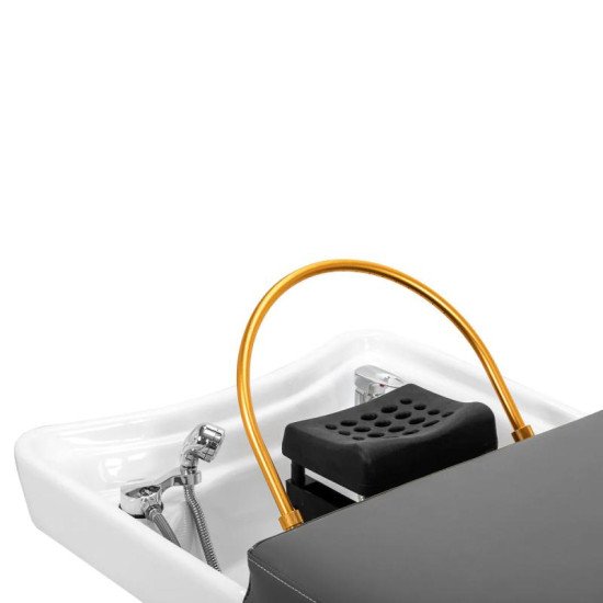 Gabbiano Bali Head Spa ležadlo s umývadlom sivé