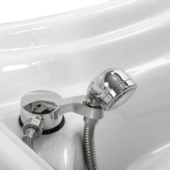 Gabbiano Bali Head Spa ležadlo s umývadlom sivé